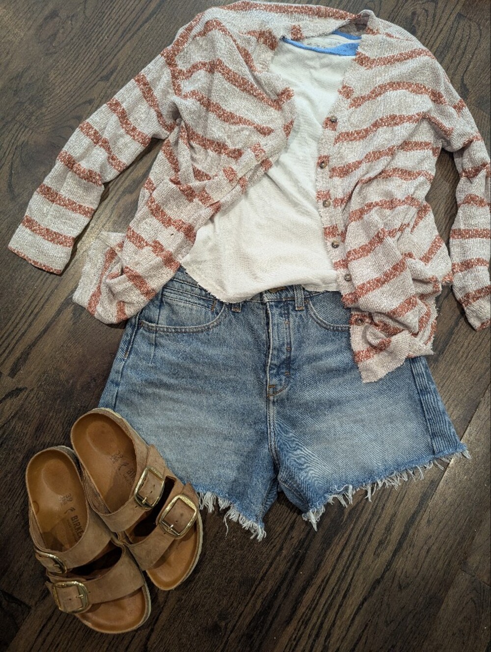 Pilcro Light Blue Denim Jean Shorts